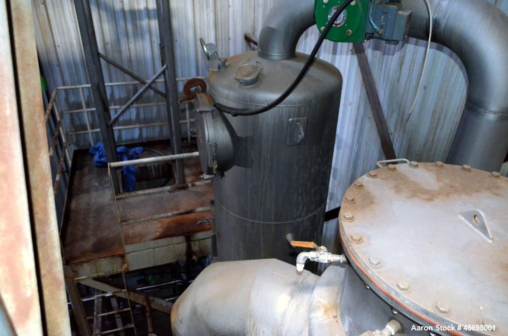 Used Scheffers TVR Thermo Vapor Recompression 6 Effect Evaporator