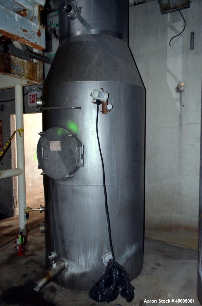 Used Scheffers TVR Thermo Vapor Recompression 6 Effect Evaporator