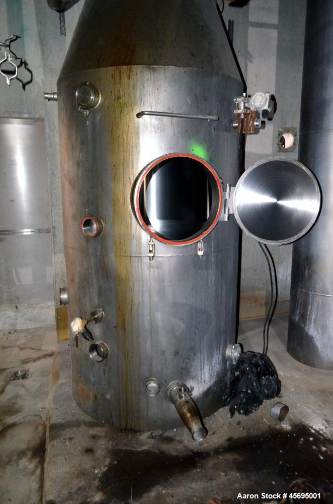 Used Scheffers TVR Thermo Vapor Recompression 6 Effect Evaporator