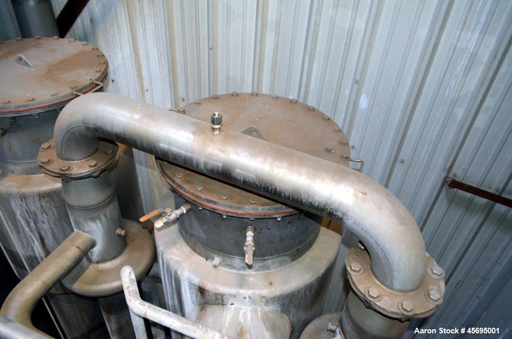 Used Scheffers TVR Thermo Vapor Recompression 6 Effect Evaporator