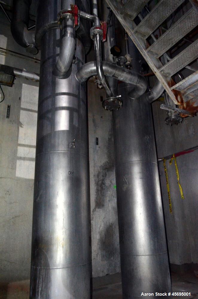 Used Scheffers TVR Thermo Vapor Recompression 6 Effect Evaporator