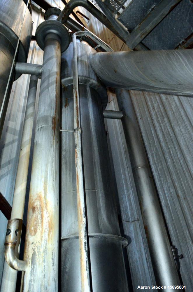 Used Scheffers TVR Thermo Vapor Recompression 6 Effect Evaporator