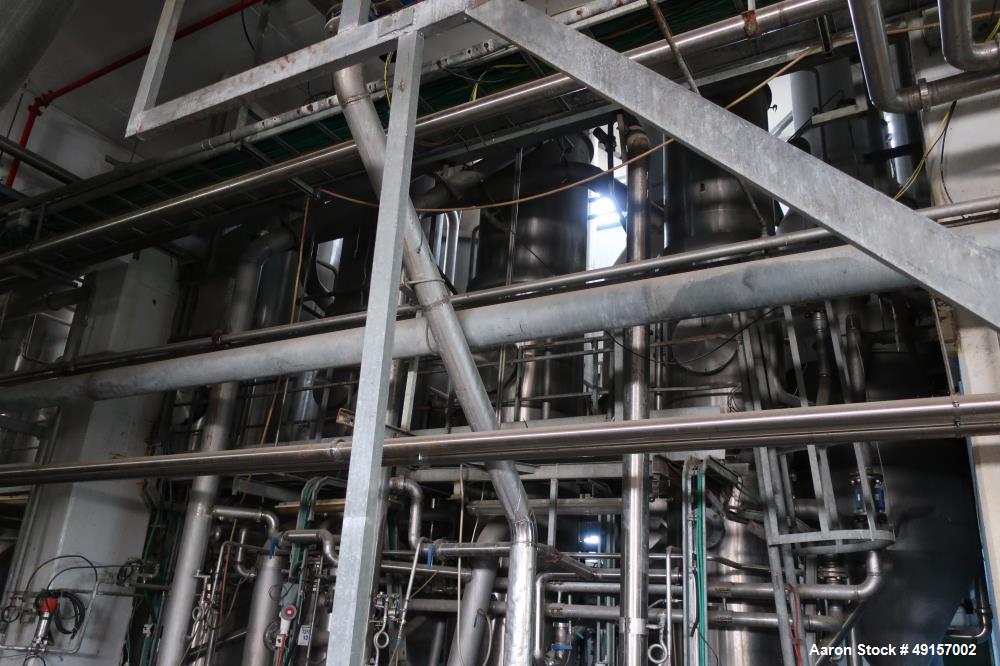 Used Stork-Friesland 7 Effect Evaporator.
