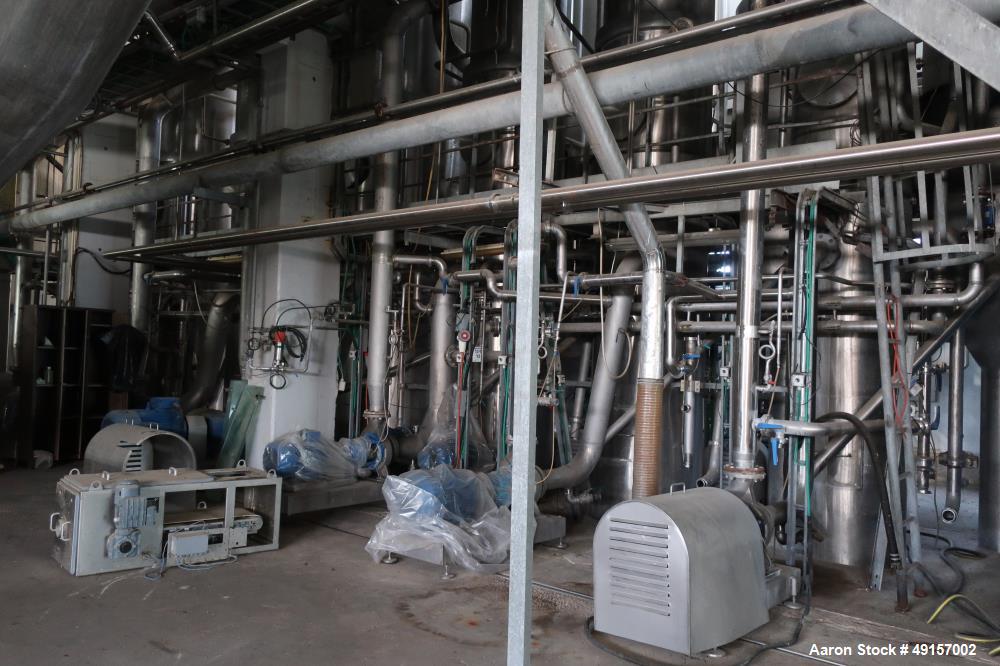 Used Stork-Friesland 7 Effect Evaporator.