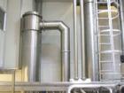 Unused-Used: Scheffers 2 Stage Falling Film Milk Evaporator with Thermal Recompression; Evaporation rate of 3,700kg/hr; Steam requirement 1,300kg/hr @ 800 kPa; Feed rate 5,300kg/hr; Concentrate 1,500...