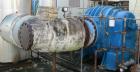 USED: Buflovak mechanical vapor compression falling film evaporator. Forced circulation. 1250 hp, 2 stage compressor. 450 hp standby single stage compressor
