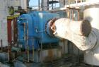 USED: Buflovak mechanical vapor compression falling film evaporator. Forced circulation. 1250 hp, 2 stage compressor. 450 hp standby single stage compressor