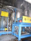 Used GEA / Niro Falling Film Mechanical Vapor Recompression (MVR) Evaporator. Single effect, approximately 1,500 square feet. Evaporative capacity: 3,688 lb/hour water. Materials of construction: pri...