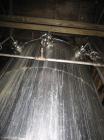 Used GEA / Niro Falling Film Mechanical Vapor Recompression (MVR) Evaporator. Single effect, approximately 1,500 square feet. Evaporative capacity: 3,688 lb/hour water. Materials of construction: pri...