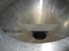 Used Ing. A. Rossi Triple Effect Continuous Fractional Evaporator, model ULTER, 316 stainless steel product contact areas. Approximately 2,500 to 3,000 square foot area. Forced circulation, rising fi...