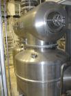 Used Ing. A. Rossi Triple Effect Continuous Fractional Evaporator, model ULTER, 316 stainless steel product contact areas. Approximately 2,500 to 3,000 square foot area. Forced circulation, rising fi...