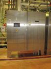 Used Ing. A. Rossi Triple Effect Continuous Fractional Evaporator, model ULTER, 316 stainless steel product contact areas. Approximately 2,500 to 3,000 square foot area. Forced circulation, rising fi...