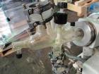 Used Buchi Rotovap Rotary Evaporator, Model R-153, with heated water bath, 20 liter glass evaporating flask, (2) 10 liter auxillary flasks, coil condenser and drive unit, .1 kw motor, 3750 watt, 230 ...