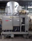Used MECO Vapor Compression Still, Model PES1000MSSH. Nominally rated 1000 gph. 75 hp blower. Skid mounted. Serial# 7702, built 2001.