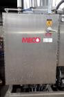 Used MECO Vapor Compression Still, Model PES1000MSSH. Nominally rated 1000 gph. 75 hp blower. Skid mounted. Serial# 7702, built 2001.