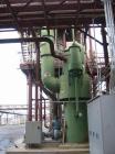 USED: Rossi Catelli double effect evaporator, model T60, rated 48,400 lbs/hour water evaporation, feed rate of 60,000 lbs/hour, finished product rate of 12,000 lbs/hour, 316 stainless steel. Used to ...