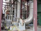 USED: Rossi Catelli double effect evaporator, model T60, rated 48,400 lbs/hour water evaporation, feed rate of 60,000 lbs/hour, finished product rate of 12,000 lbs/hour, 316 stainless steel. Used to ...