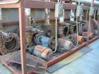 USED: Rossi Catelli double effect evaporator, model T60, rated 48,400 lbs/hour water evaporation, feed rate of 60,000 lbs/hour, finished product rate of 12,000 lbs/hour, 316 stainless steel. Used to ...