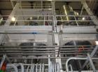 Used- Stainless Steel Ing. A. Rossi Double Effect Evaporator, Model VLT 12000