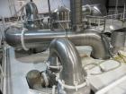 Used Stainless Steel Ing. A. Rossi Double Effect Evaporator, Model VLT 12000