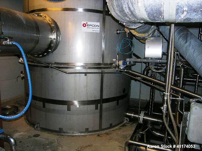 Used EPCON MVR Falling Film Vacuum Evaporator – 4,200 kg/h | AISI 316 | 1-Pass | Whey Concentration | Upgradeable