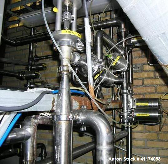 Used EPCON MVR Falling Film Vacuum Evaporator – 4,200 kg/h | AISI 316 | 1-Pass | Whey Concentration | Upgradeable