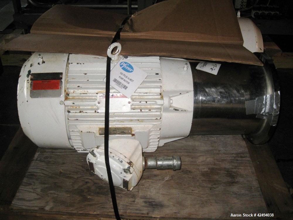 Used Artisan Rotoherm evaporation system, consisting of One 5 sq ft surface area Artisan Rototherm counter-curent evaporator, 316L stainless steel construction, approximately 18" diameter x 48" long ...