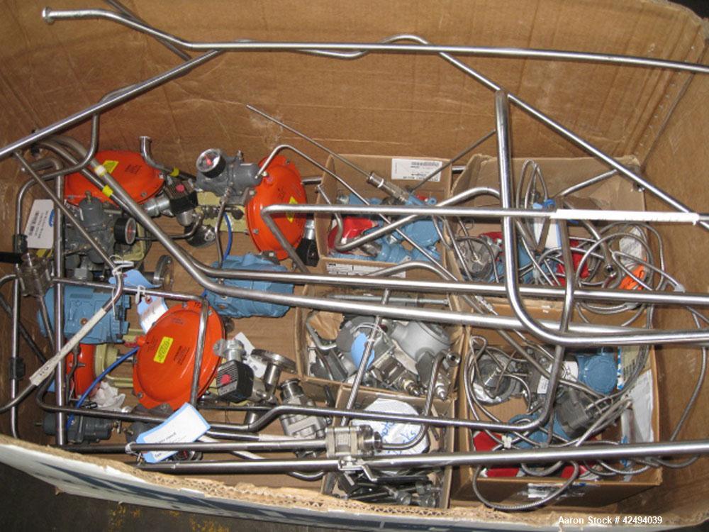 Used Artisan Rotoherm evaporation system, consisting of (1) 5 sq ft surface area Artisan Rototherm counter-curent evaporator, 316L stainless steel construction, approximately 18" diameter x 48" long ...