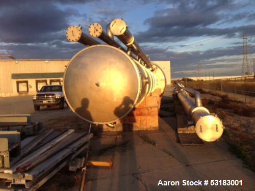 Used Single-Effect Turbofan MVR Falling Film Evaporator Assembly
