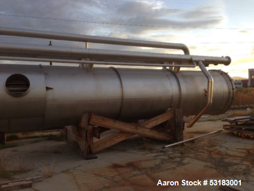 Used Single-Effect Turbofan MVR Falling Film Evaporator Assembly