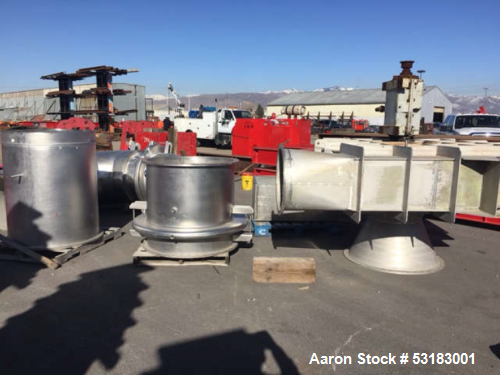Used Single-Effect Turbofan MVR Falling Film Evaporator Assembly