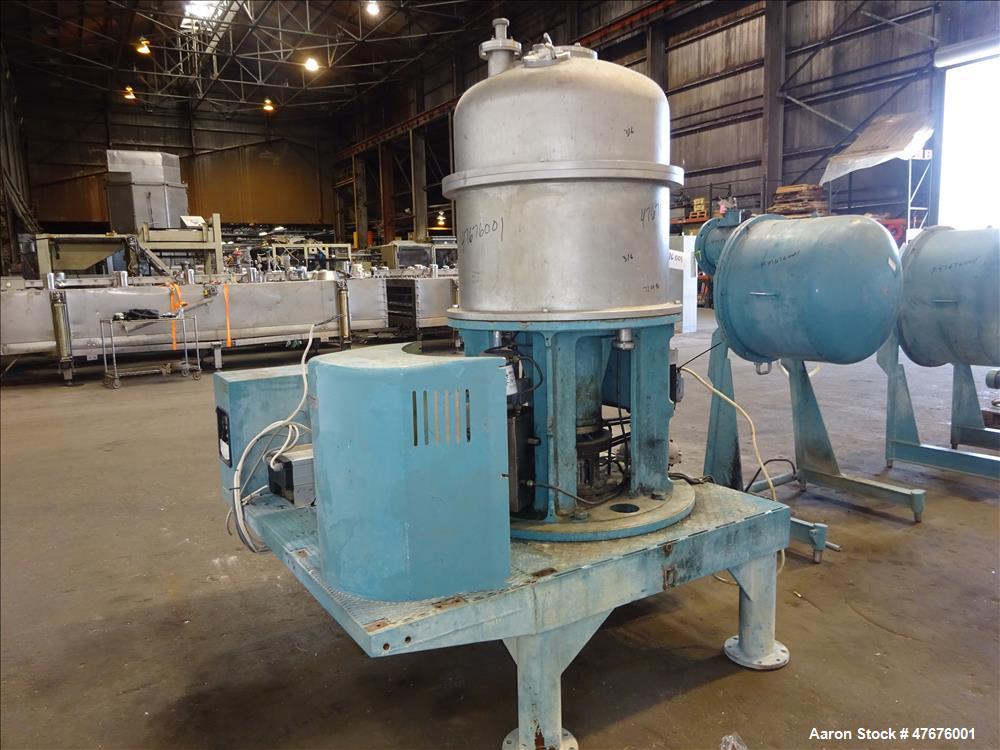 Used Alfa-Laval Centri-Therm Centrifugal Evaporator, Model CT-6