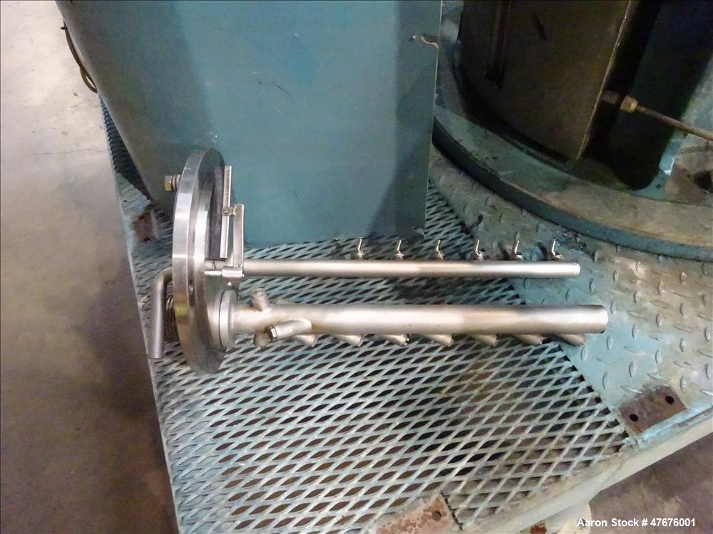 Used Alfa-Laval Centri-Therm Centrifugal Evaporator, Model CT-6
