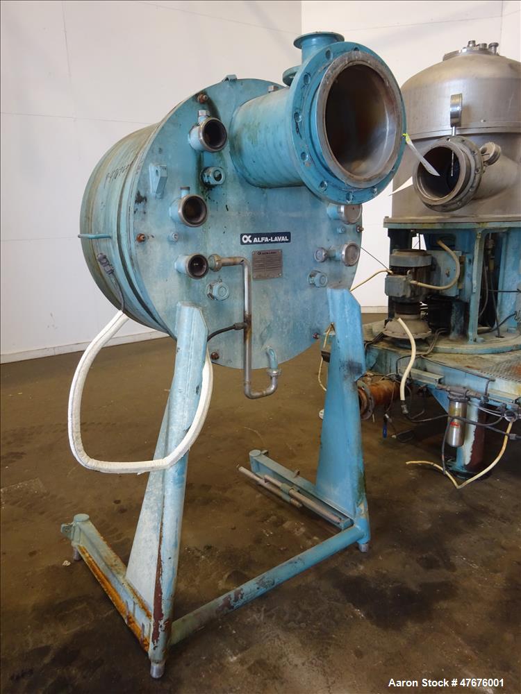 Used Alfa-Laval Centri-Therm Centrifugal Evaporator, Model CT-6