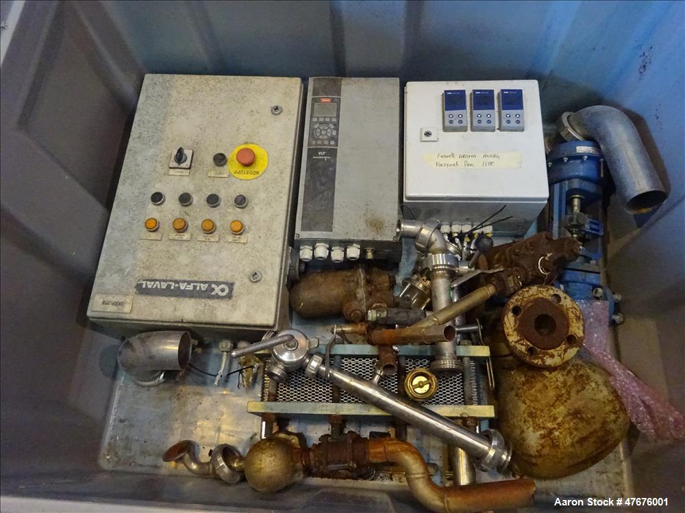 Used Alfa-Laval Centri-Therm Centrifugal Evaporator, Model CT-6