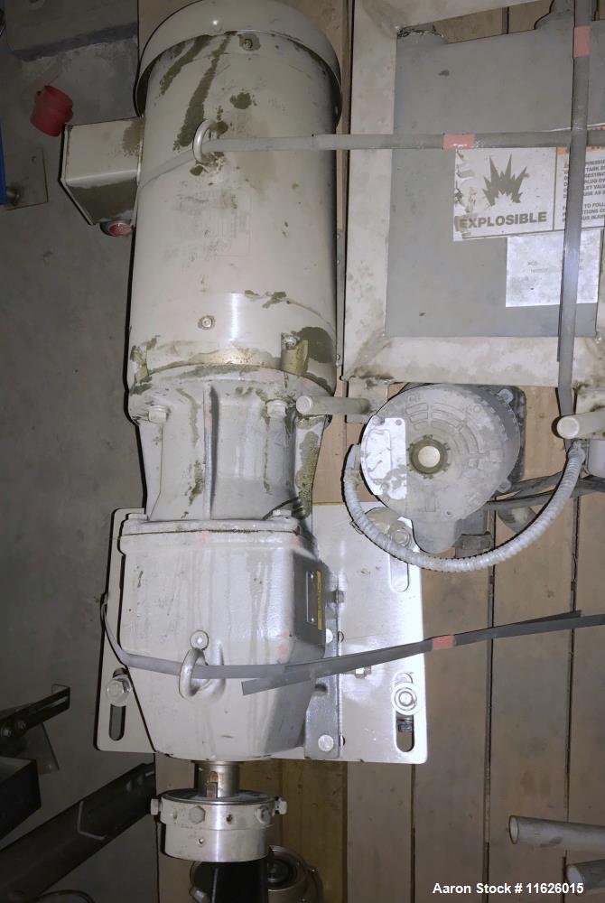 Used- Alfa Laval Contherm Convap 6 x 9 Scrape Surface Evaporator.