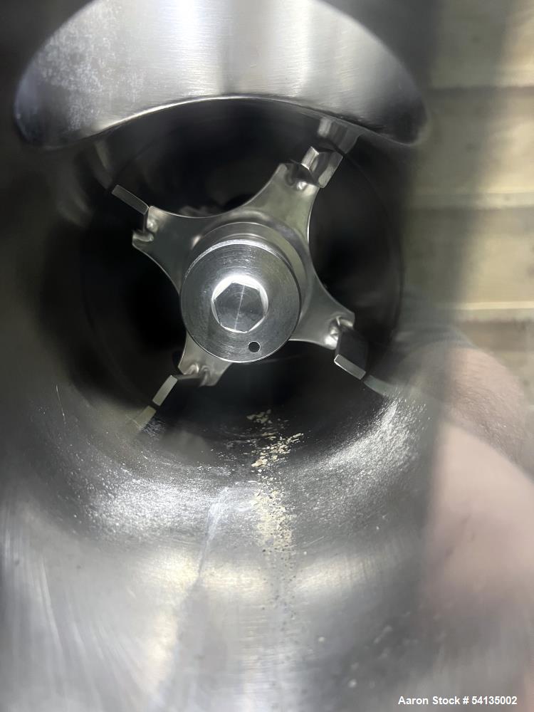 Used Artisan Industries Horizontal Thin Film Evaporator | 316 Stainless Steel | 5 HP Main Drive | 60 PSIG @ 570°F | NB# 2625 | Built 2007 | Mounted on Frame with Controls