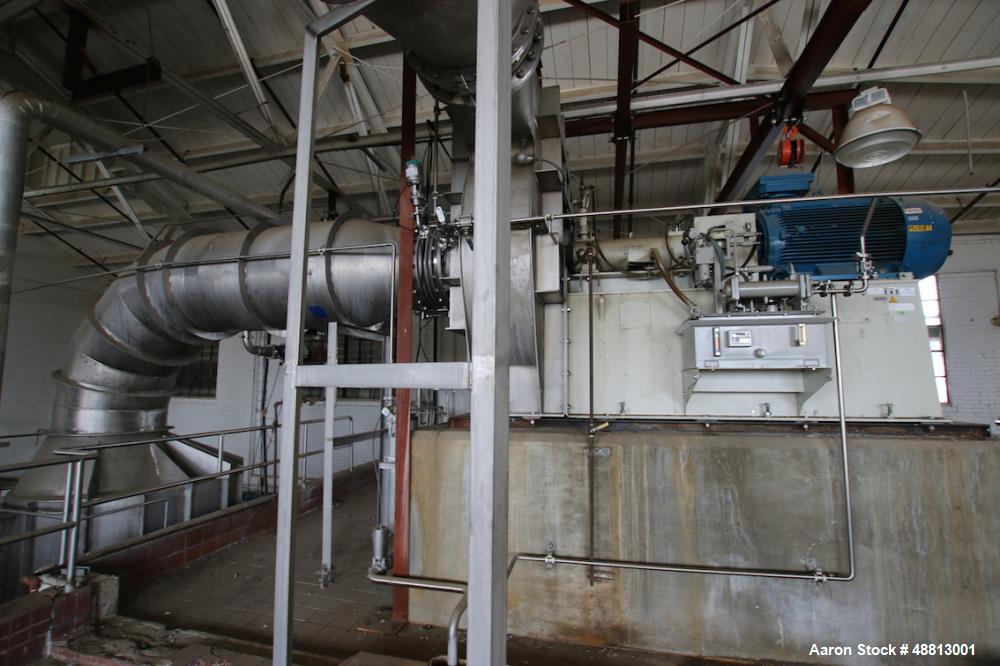 Used- Aqua International, Falling Film “Cyclovap Tech” S/S MVR Evaporator.