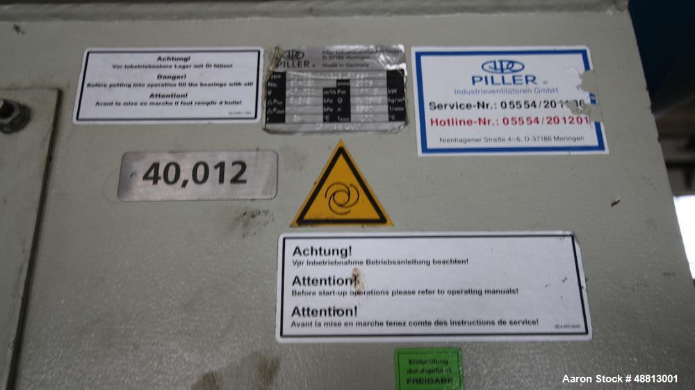 Used Aqua International, Falling Film “Cyclovap Tech” S/S MVR Evaporator.