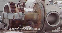 Used GEA Canzler Evaporator, Model 850/12 KOK, 316 Stainless Steel. Approximate 129 square feet (12 square meter) surface area. Approximate 33-1/2" (850mm) diameter x 198"(5029mm) straight side. (3) ...