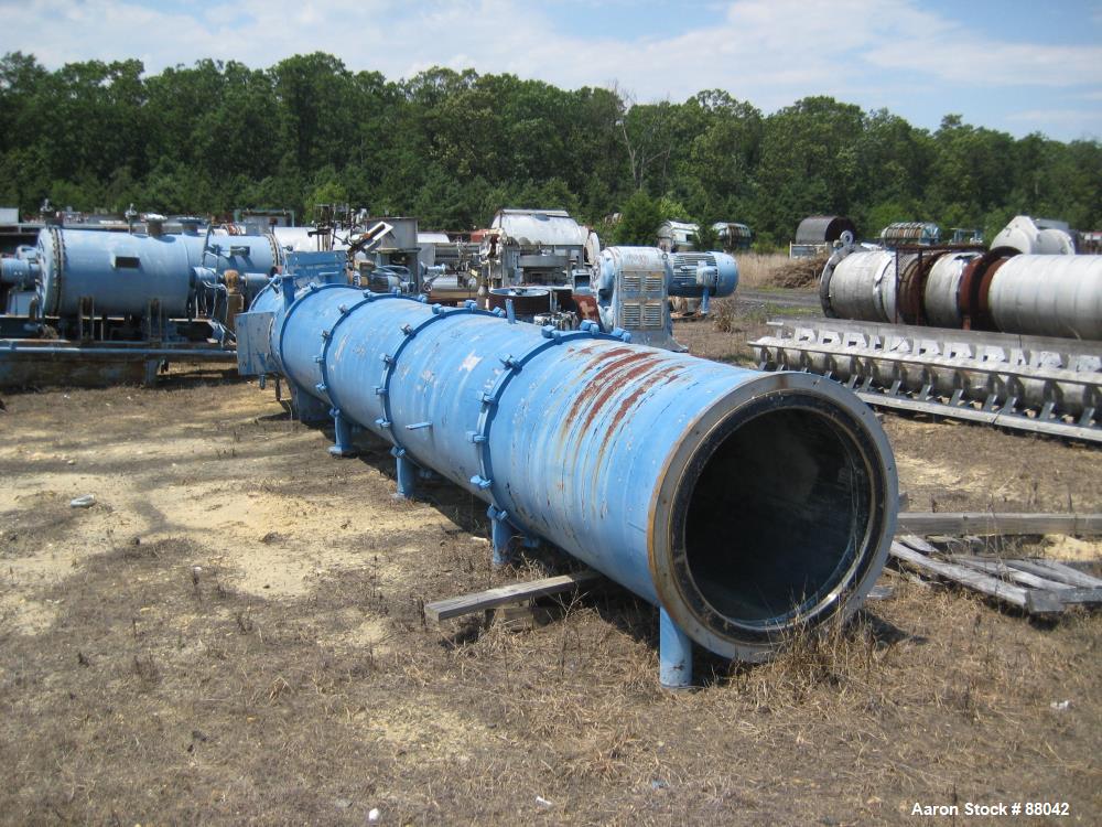 Used Luwa Wipe Film Evaporator, Model L850/6300/HT