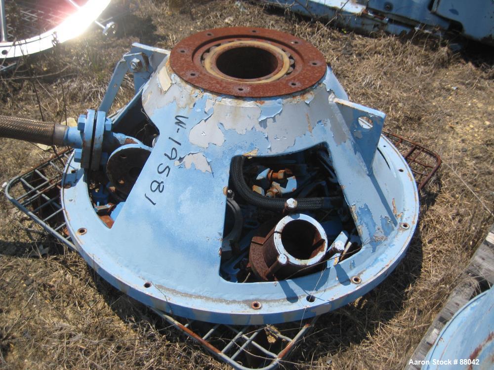 Used Luwa Wipe Film Evaporator, Model L850/6300/HT