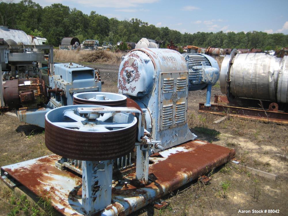 Used Luwa Wipe Film Evaporator, Model L850/6300/HT