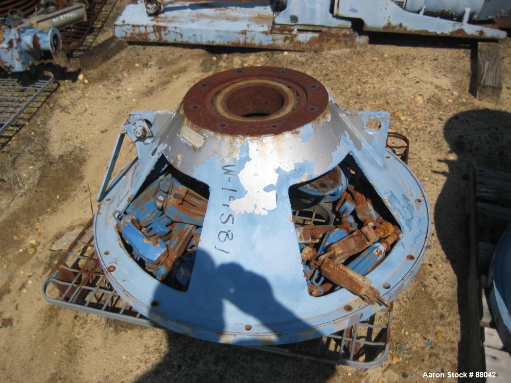 Used Luwa Wipe Film Evaporator, Model L850/6300/HT