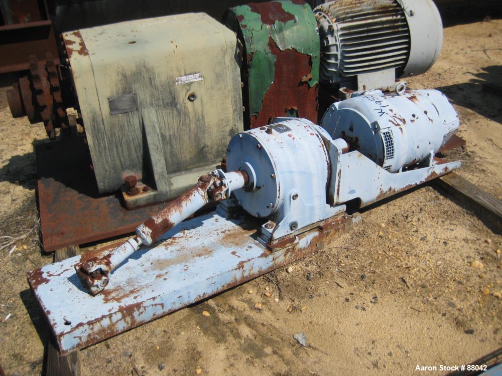 Used Luwa Wipe Film Evaporator, Model L850/6300/HT