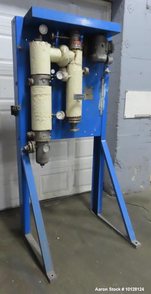 Used Luwa LN-0012 B Vertical Thin Film Evaporator Package | 1.4 Sq. Ft. Wiped Film Evaporator