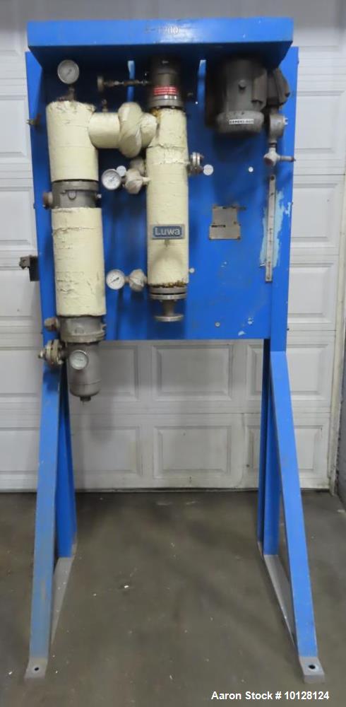 Used Luwa LN-0012 B Vertical Thin Film Evaporator Package | 1.4 Sq. Ft. Wiped Film Evaporator