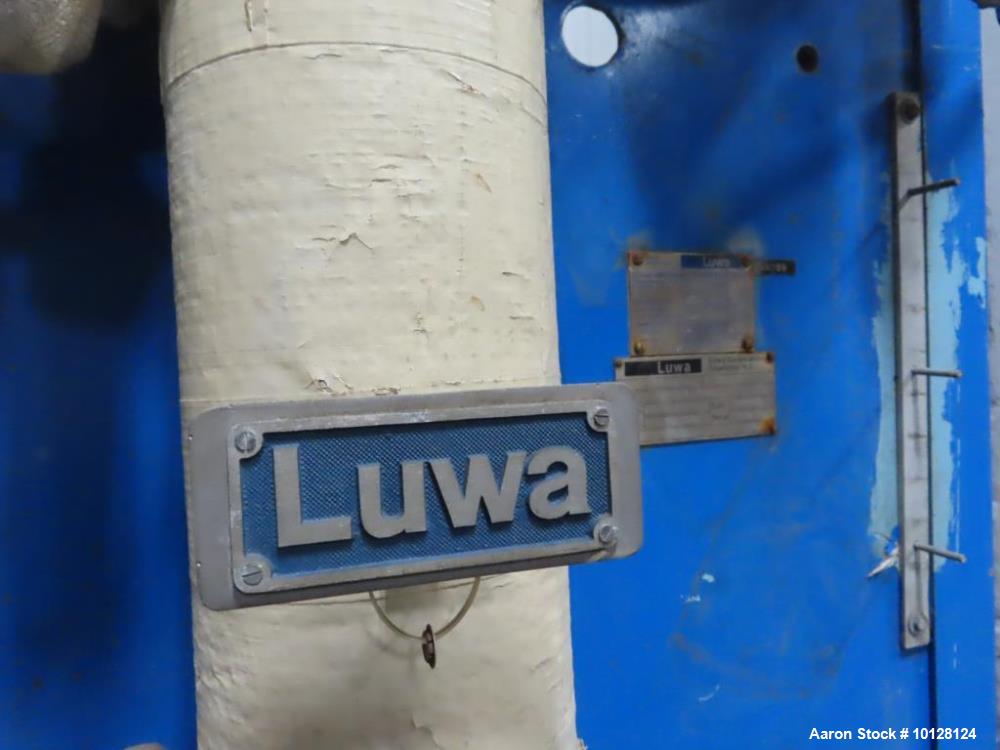 Used Luwa LN-0012 B Vertical Thin Film Evaporator Package | 1.4 Sq. Ft. Wiped Film Evaporator