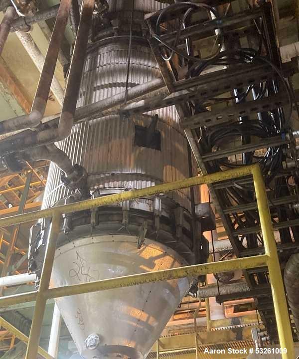 Used Luwa-SMS GmbH 316L Stainless Steel Thin Film Evaporator System – 193.7 Sq. Ft. Heat Transfer Area – Model E-4503