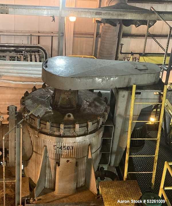 Used Luwa-SMS GmbH 316L Stainless Steel Thin Film Evaporator System – 193.7 Sq. Ft. Heat Transfer Area – Model E-4503